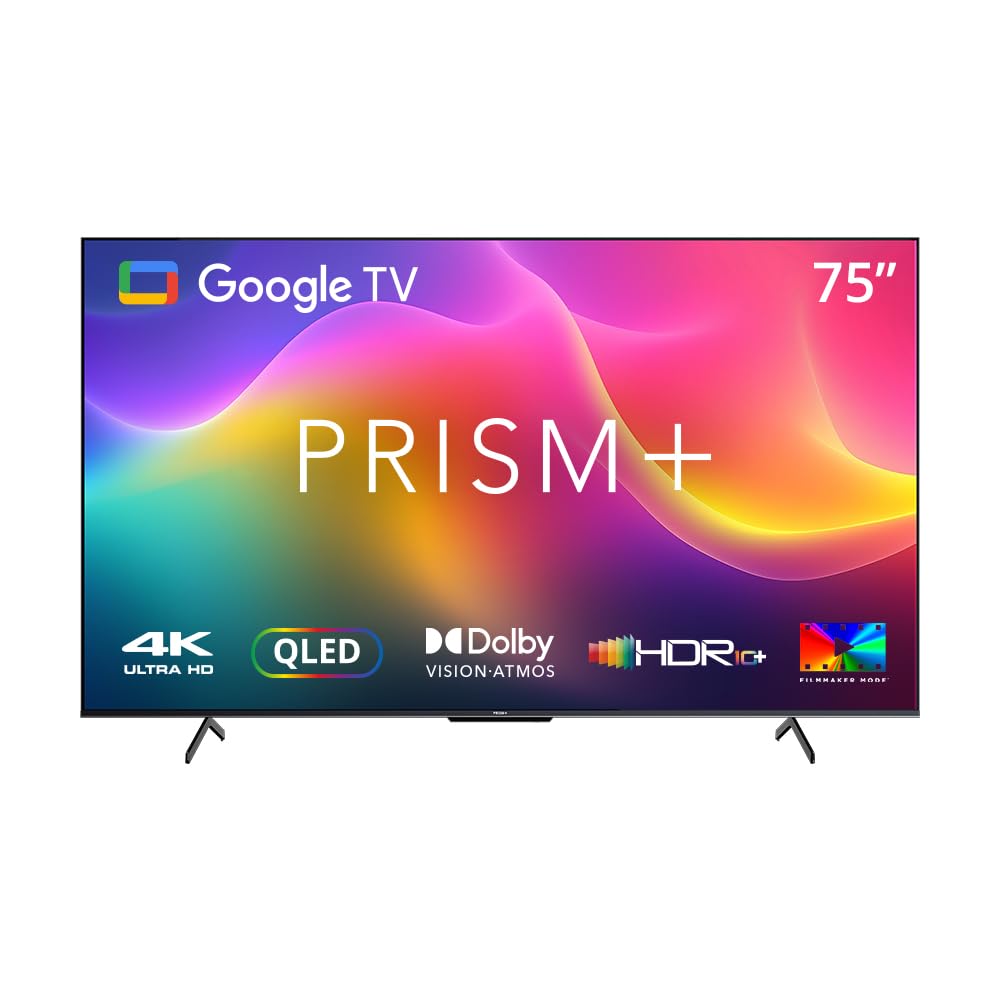 Prism+ Q75 Ultra | 75 inch | 4K QLED Smart Google TV | 60Hz